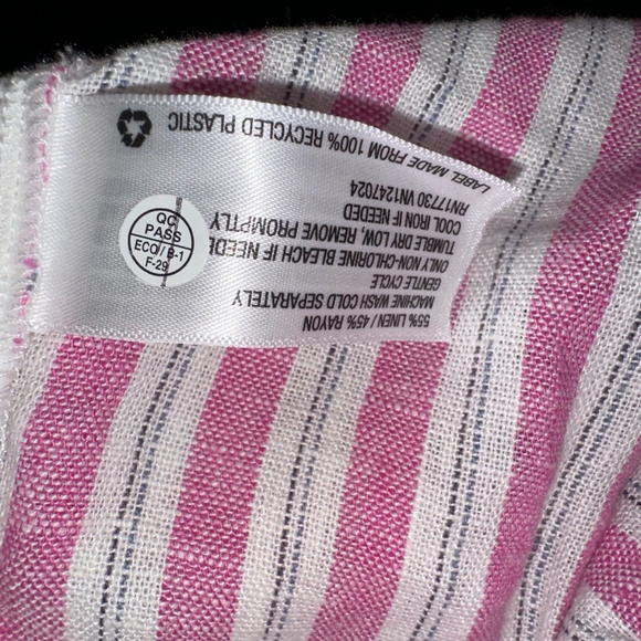 NWT! Women's Universal Thread Shorts, XL, Pink & White, Bermuda - Picture 5 of 7